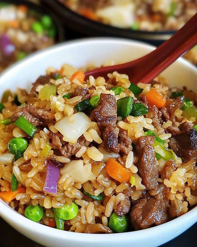 Shredded Beef Fried rice