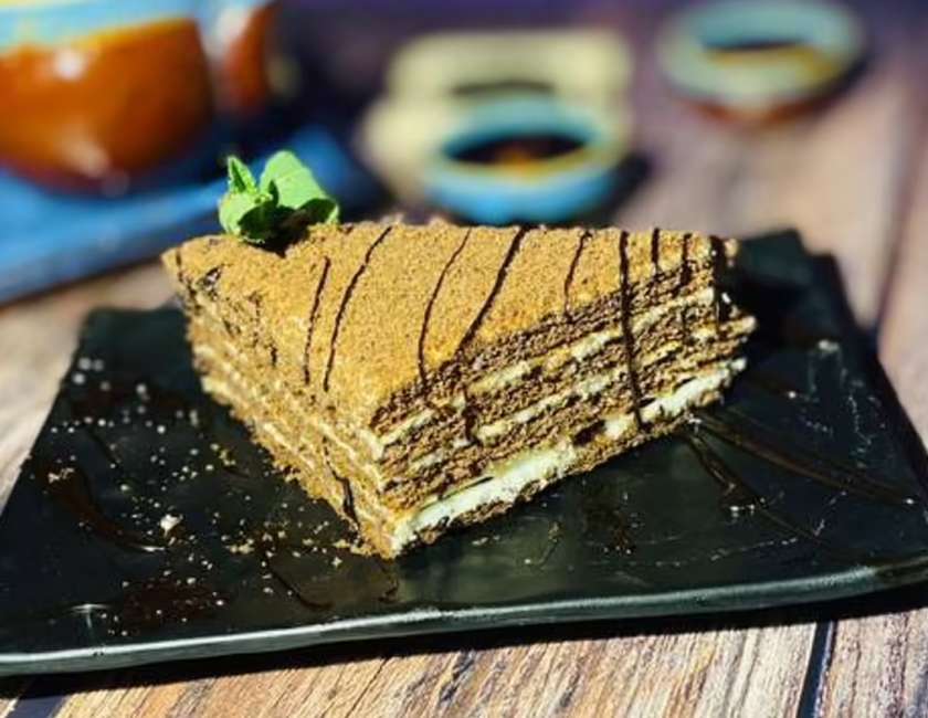 Honey Cake with Cocoa