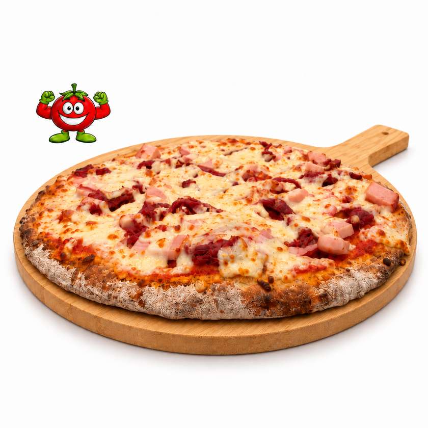 Protein Pizza with Three Types of Meat - Large 35 cm