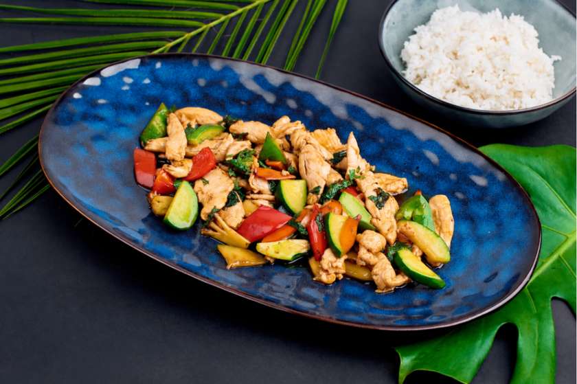 Thai Basil kurczak