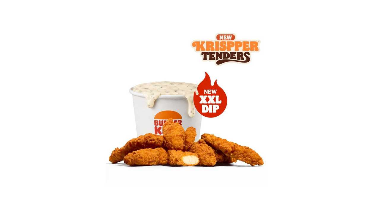 8 ks Krispper Tenders + omáčka
