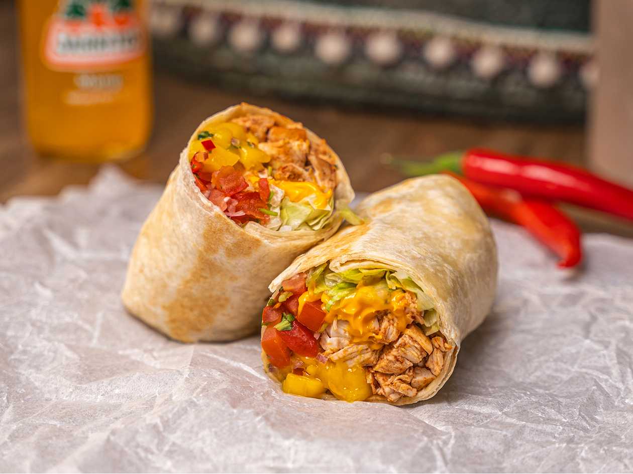 Spicy Mango Burrito