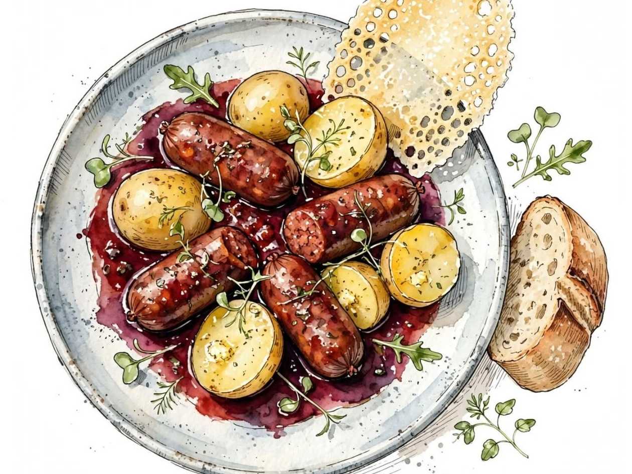 Salsiccia di chorizo al Malbec