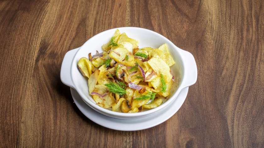 Potatoes & Mushrooms