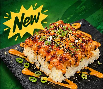 Dynamite Prawn Baked Sushi (full meal for 1)