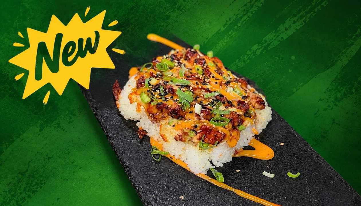 Tofu Baked Sushi (full meal for 1)