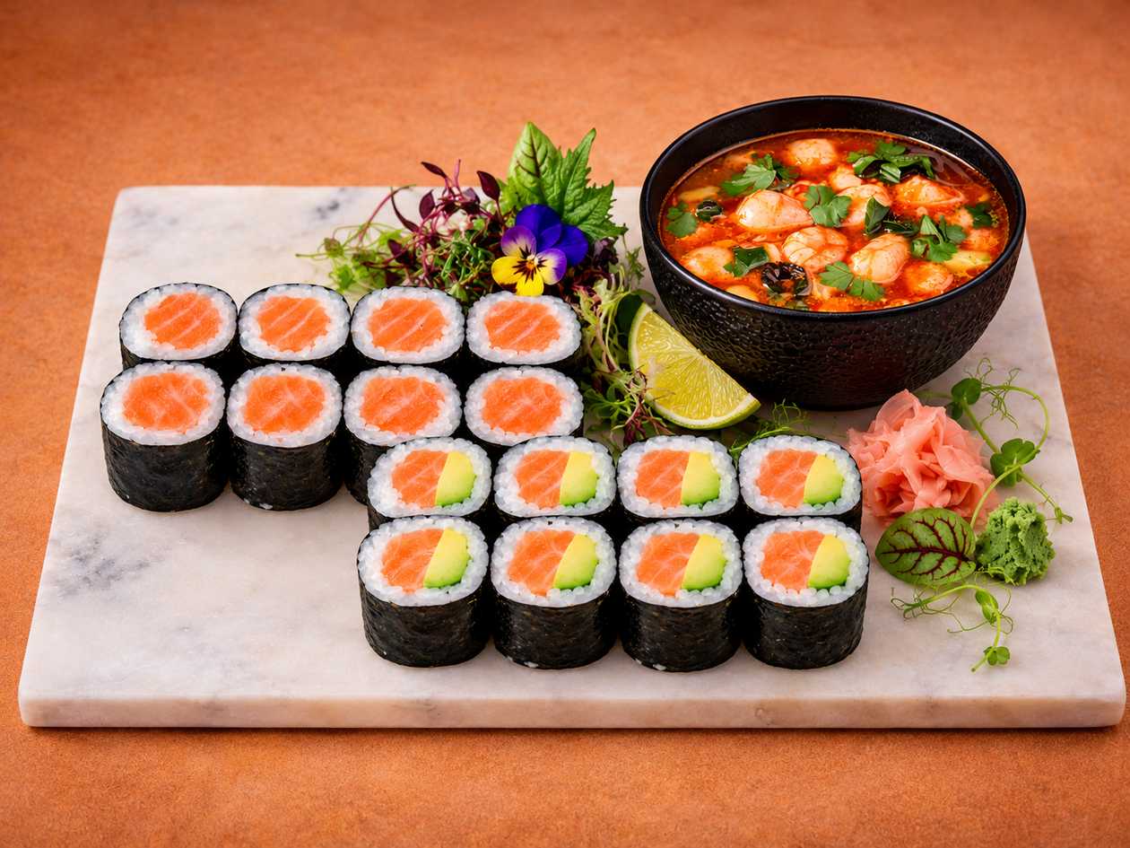 Salmon Lunch Box 16szt