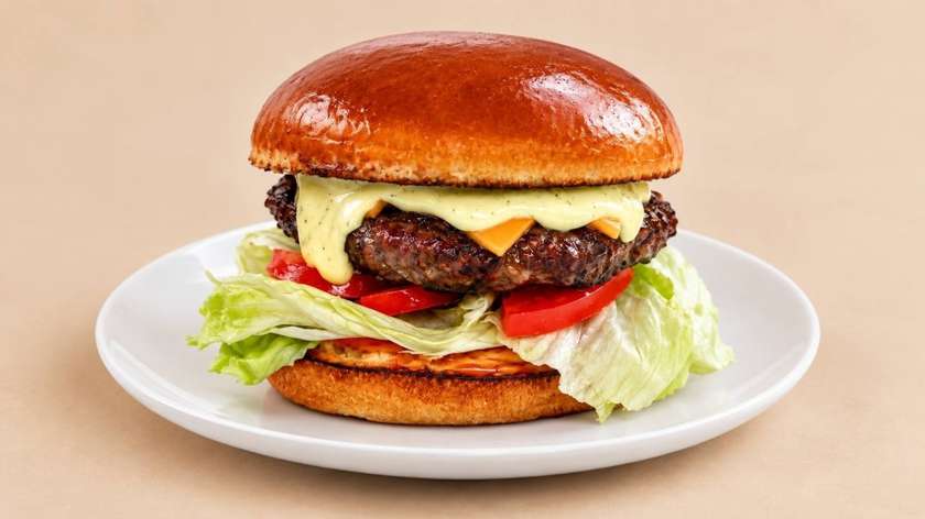 Flame Cheeseburger