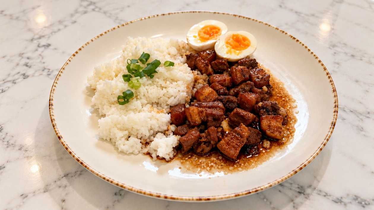 Vietnamský bůček s karamelizovanou cibulkou