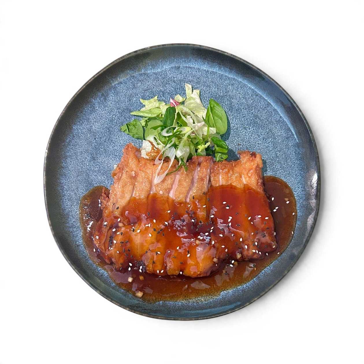 Vyprážané teriyaki kura