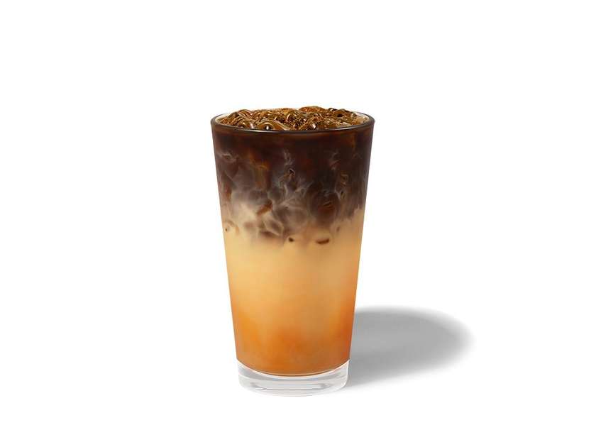 Iced Pumpkin Spice Caramel Macchiato