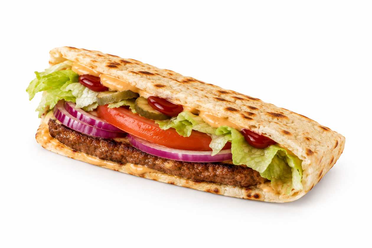 Single Piada Burger