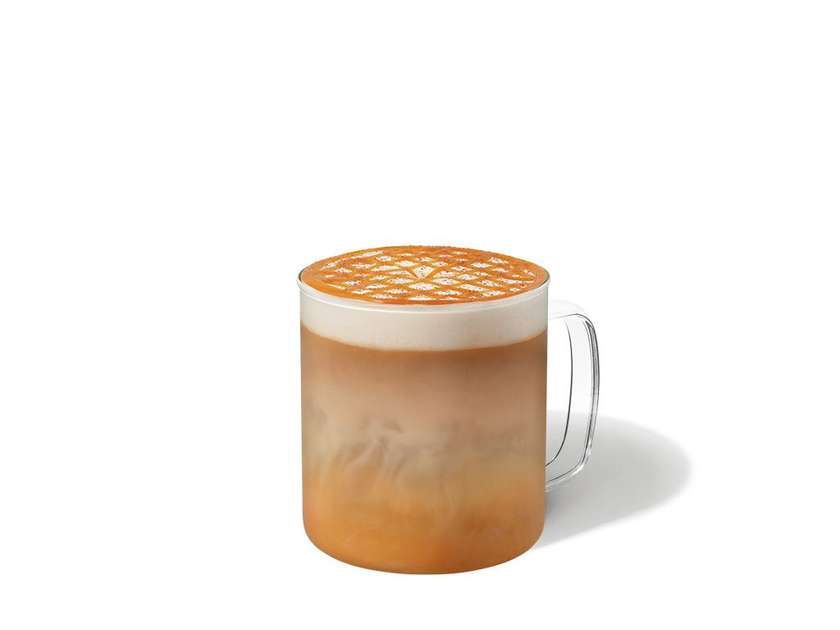 Pumpkin Spice Caramel Macchiato