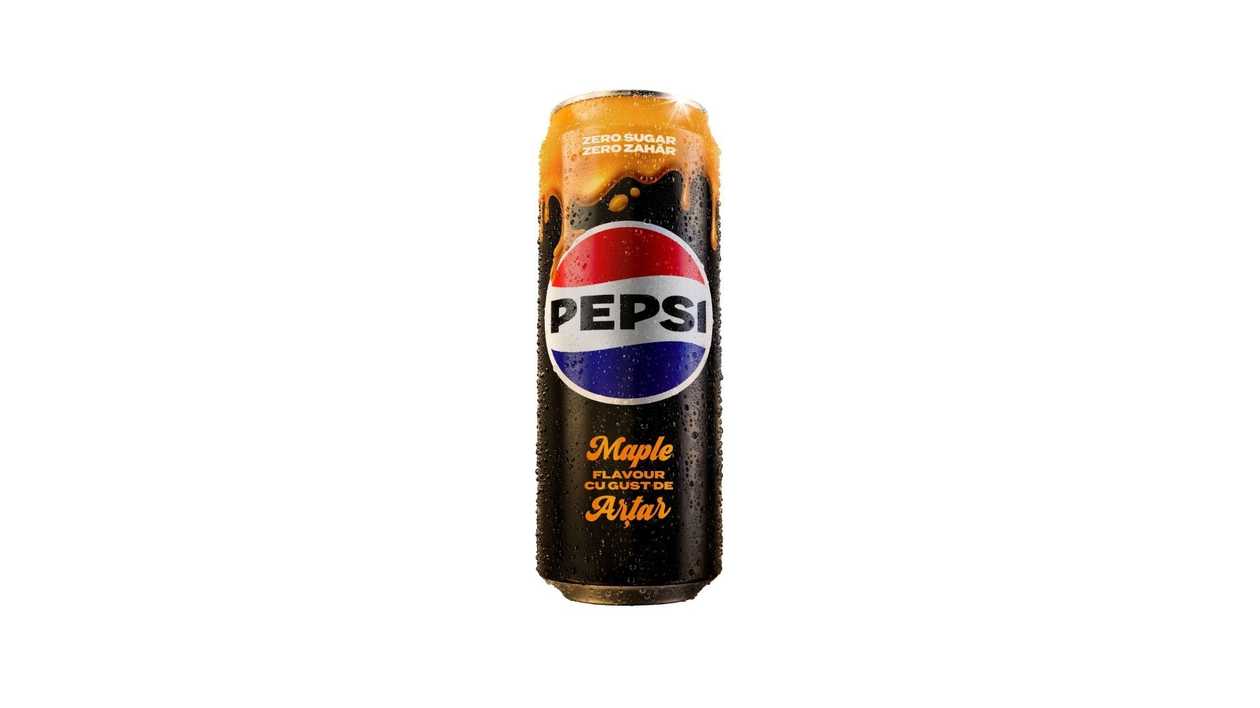 Pepsi Arțar Zero Zahar 0,33l