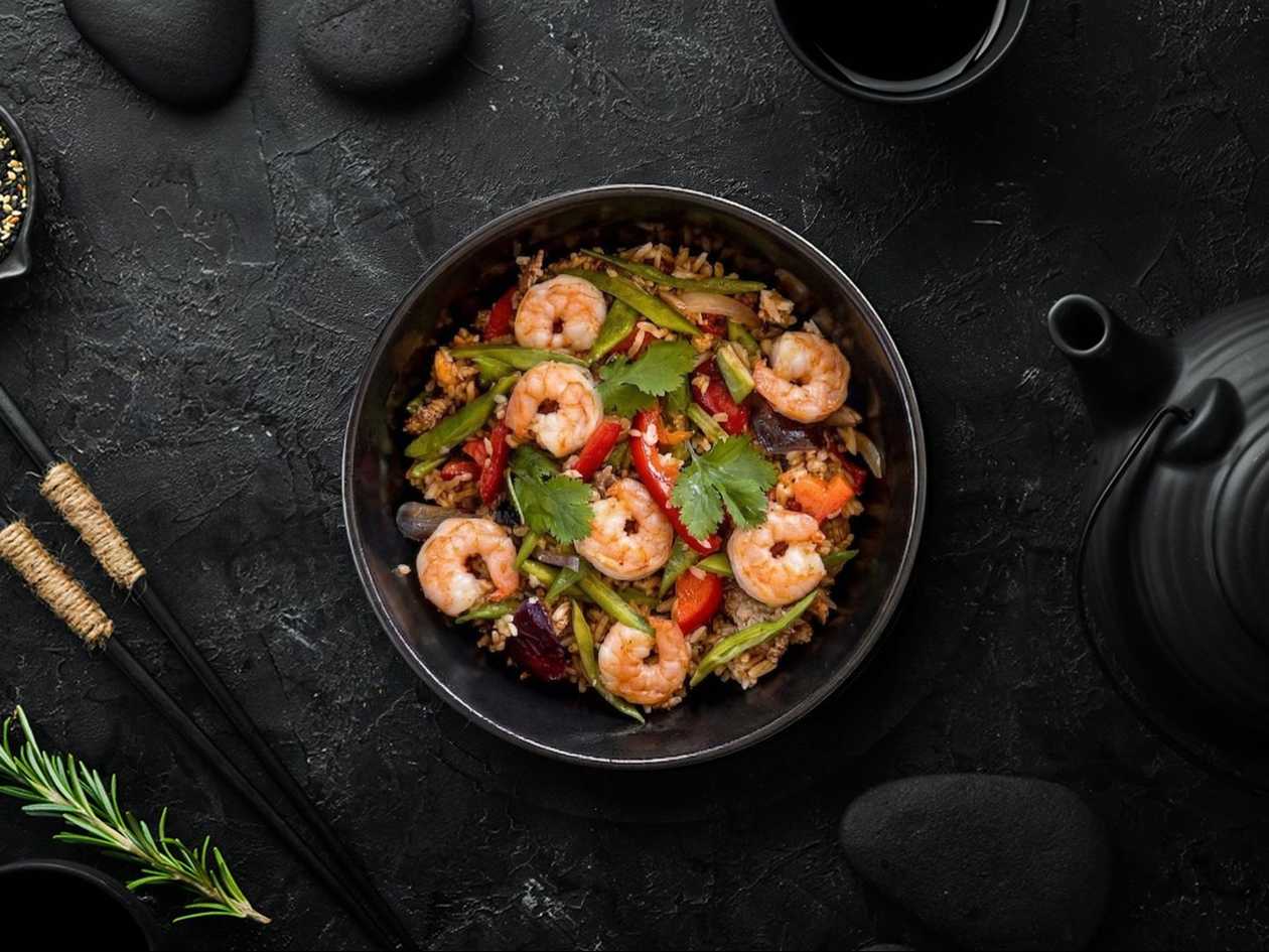 Smoky Fried Rice – Shrimps
