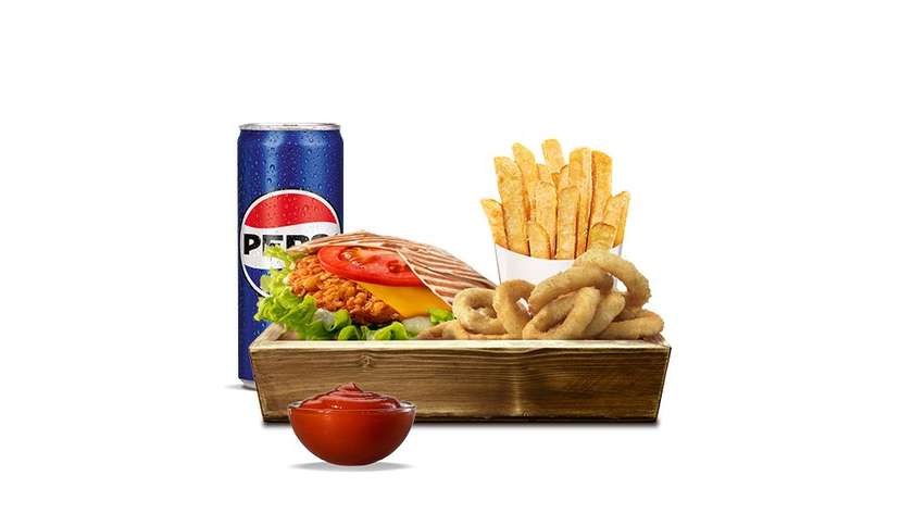 Chicken Pocket Wrap Box