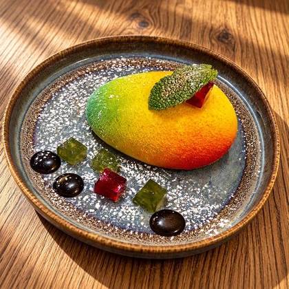 Dolce di mango gluten-free