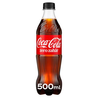 Coca Cola zero zahar 0.5l