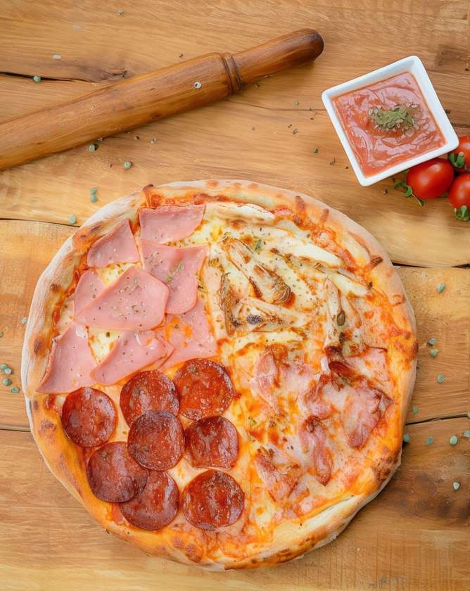 Pizza Quattro Carne