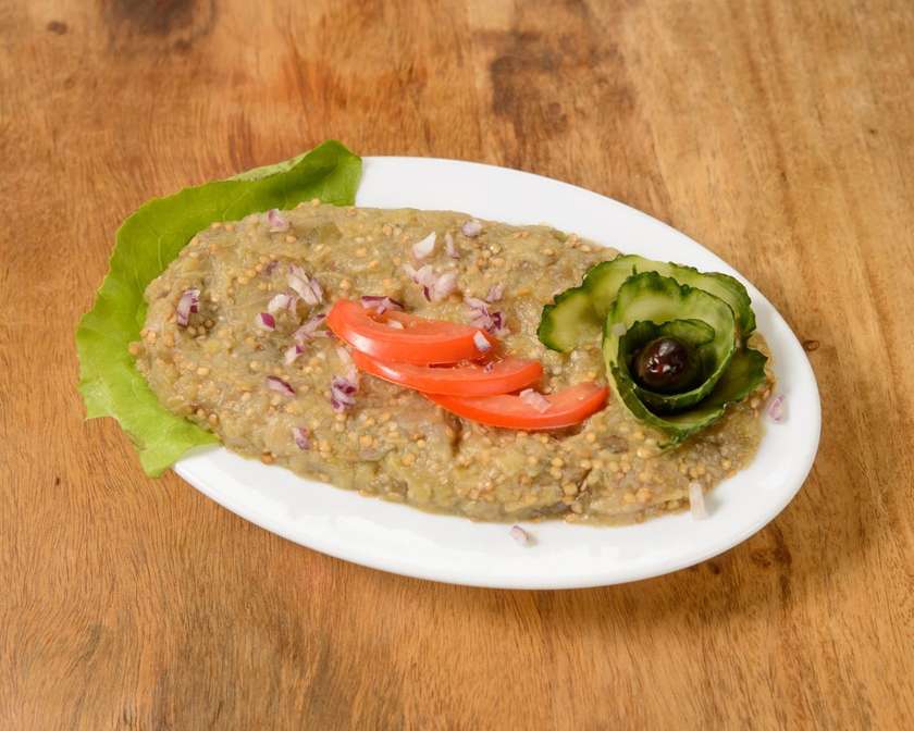 Salată de vinete coapte la foc de lemne