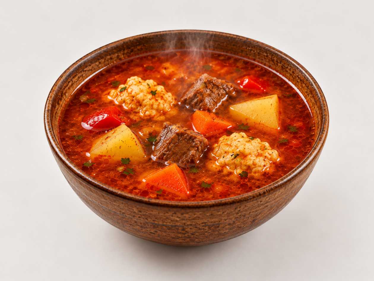Supa Gulas de vita