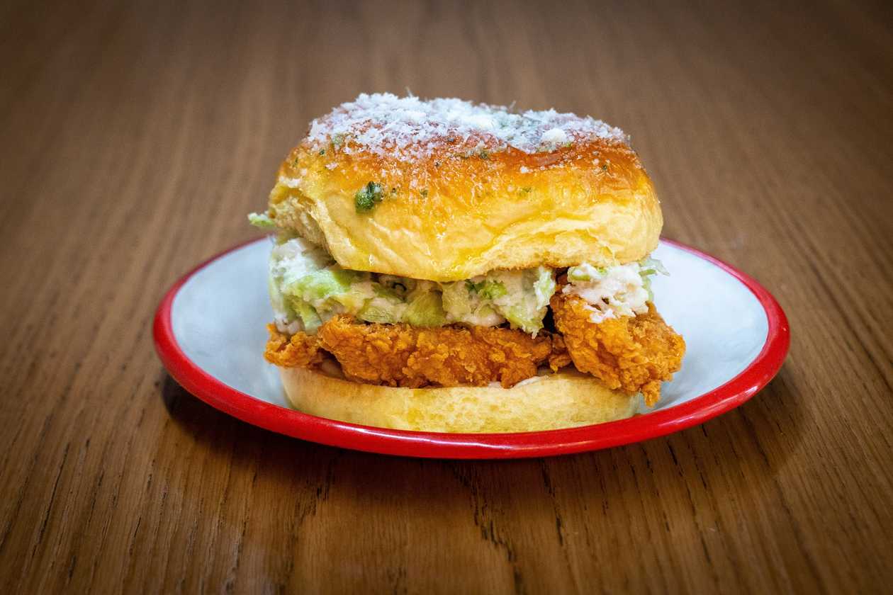Garlic Parmezan Chicken d.