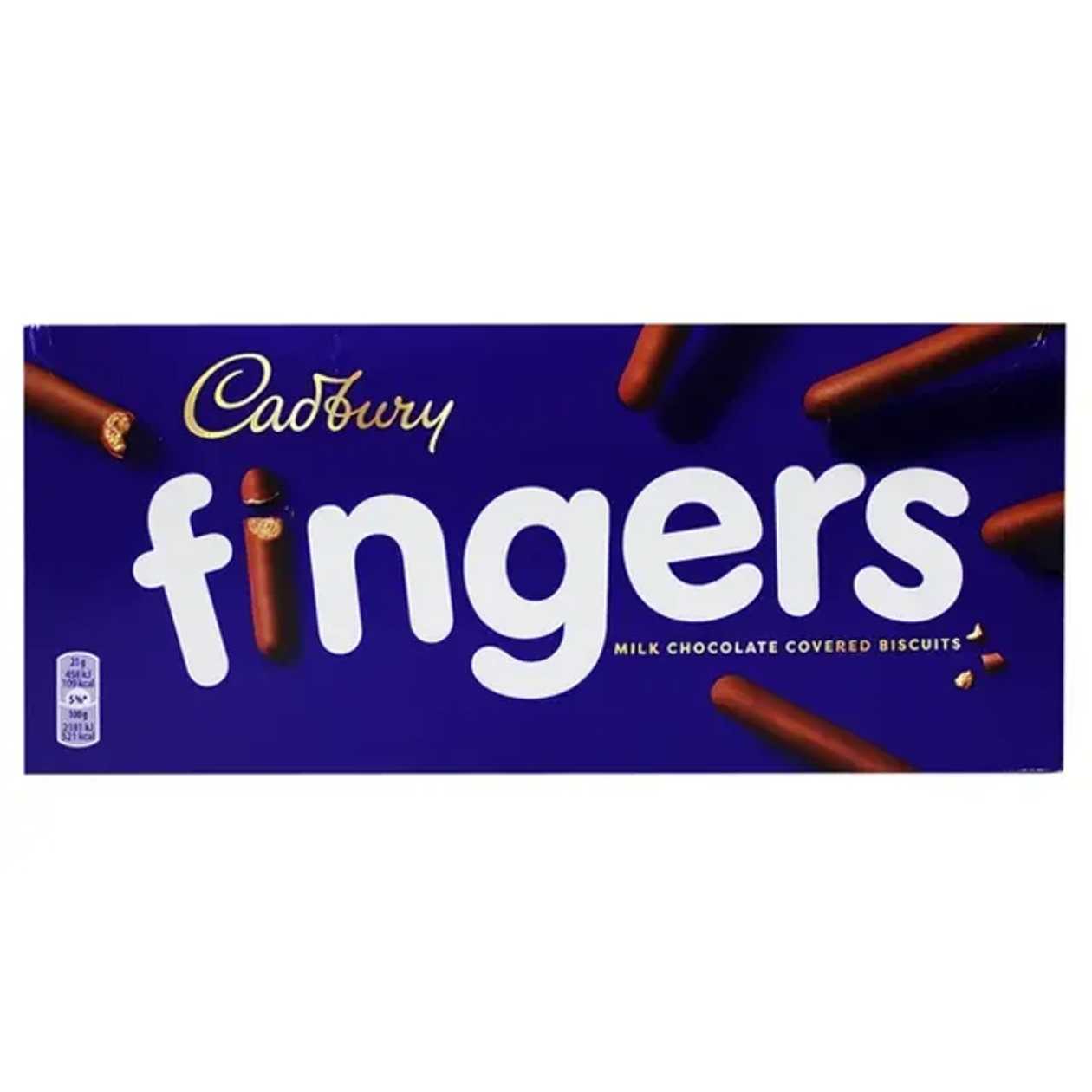 Cadbury Milk Chocolate Fingers 114g