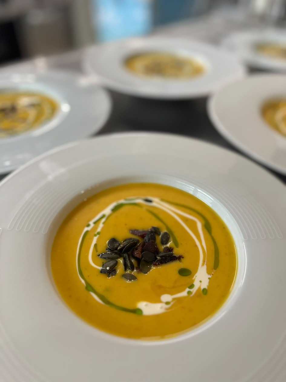 Pumpkin crem soup
