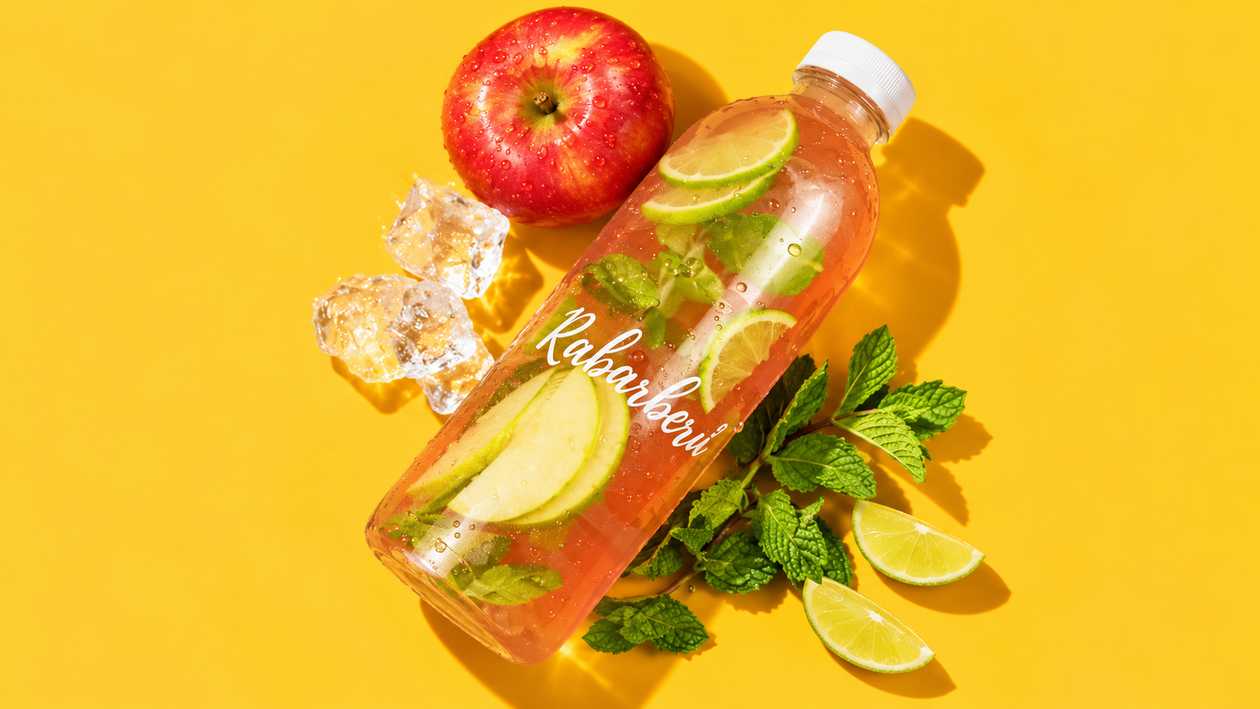 Rabarberu limonāde 1L
