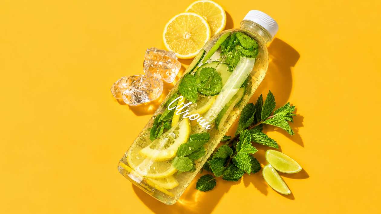 Citronūdens 1L
