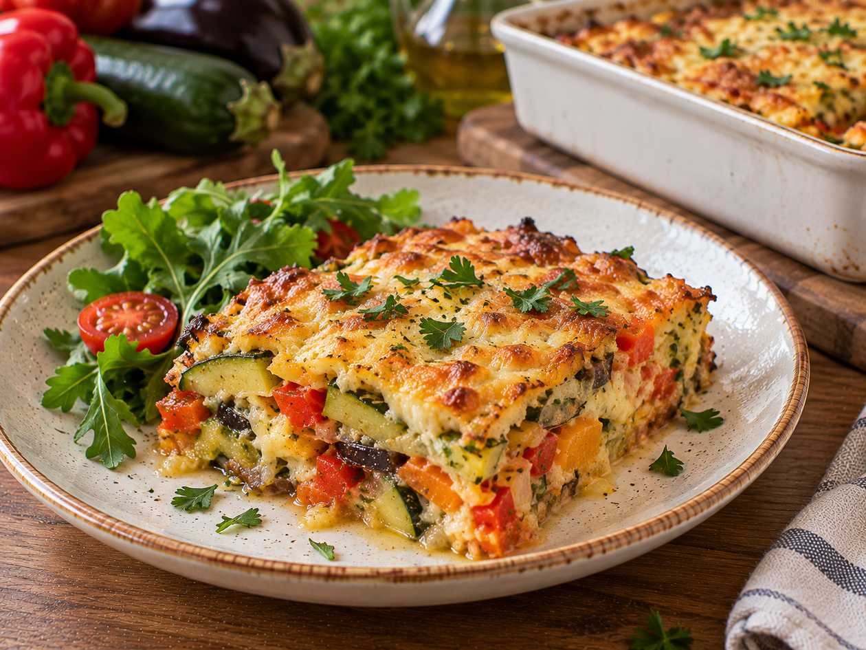 Vegetable Moussaka with Quinoa