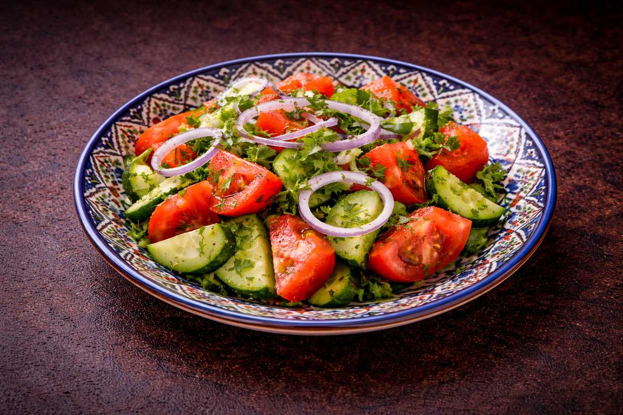 Uzbek Achichuk Salad