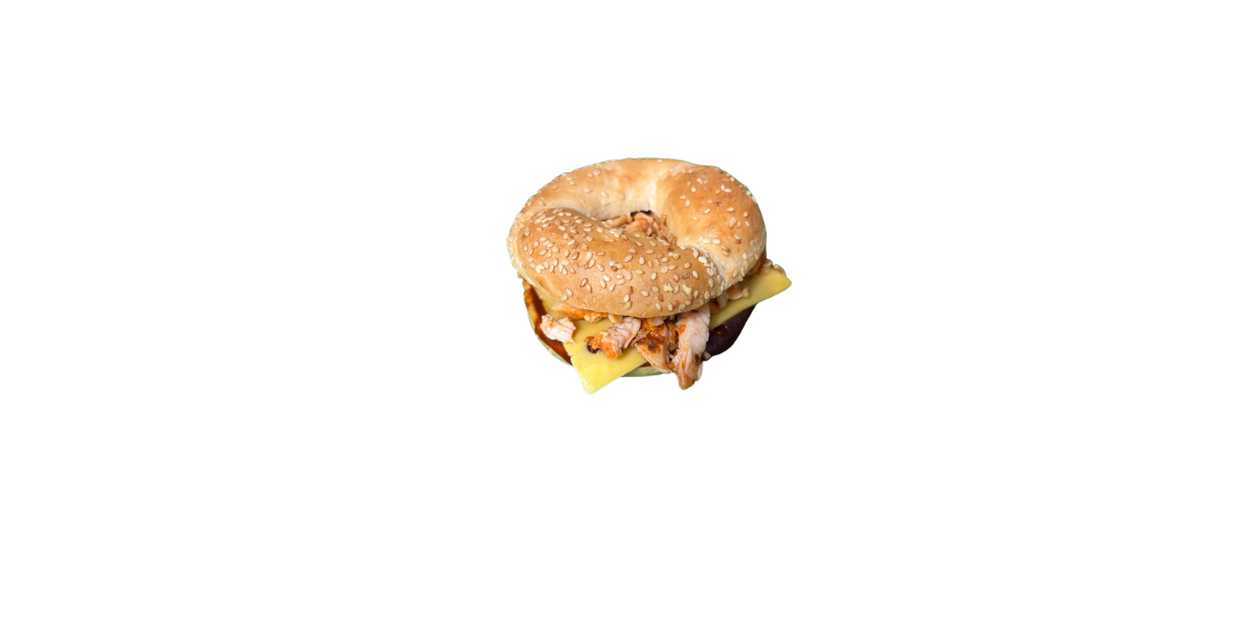 BBQ Chicken Bagel