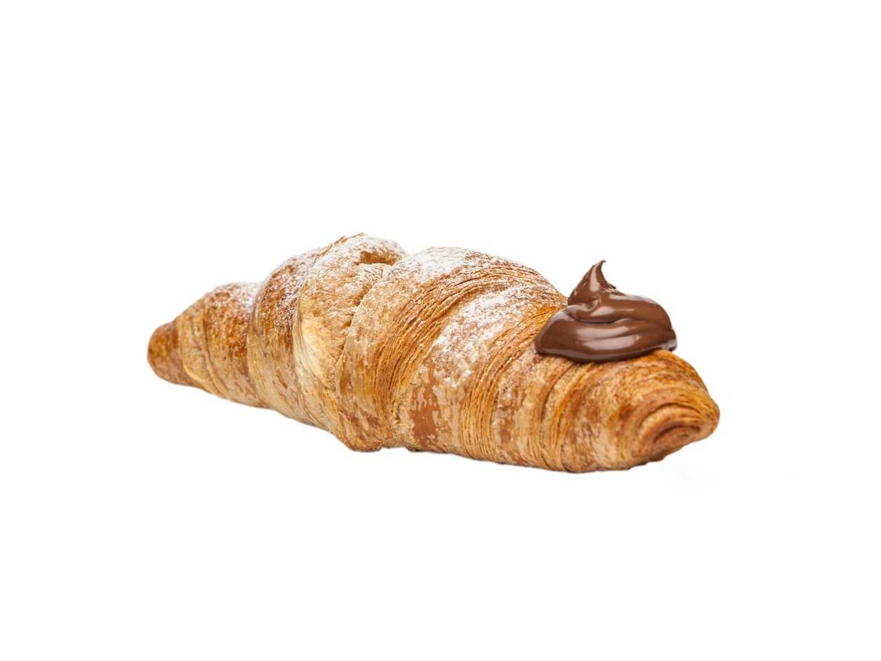 Croissant s lieskovoorieškovou náplňou
