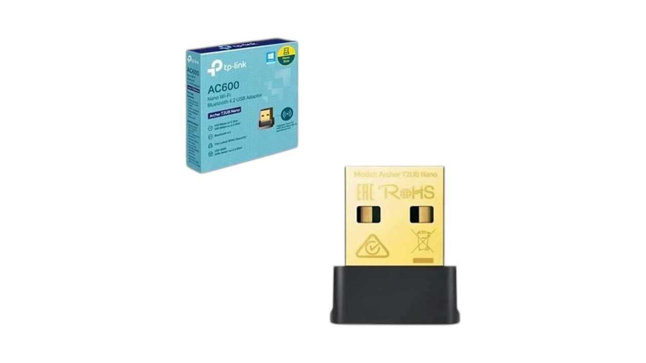 Wi-Fi and Bluetooth Adapter TP-Link Archer AC600 black