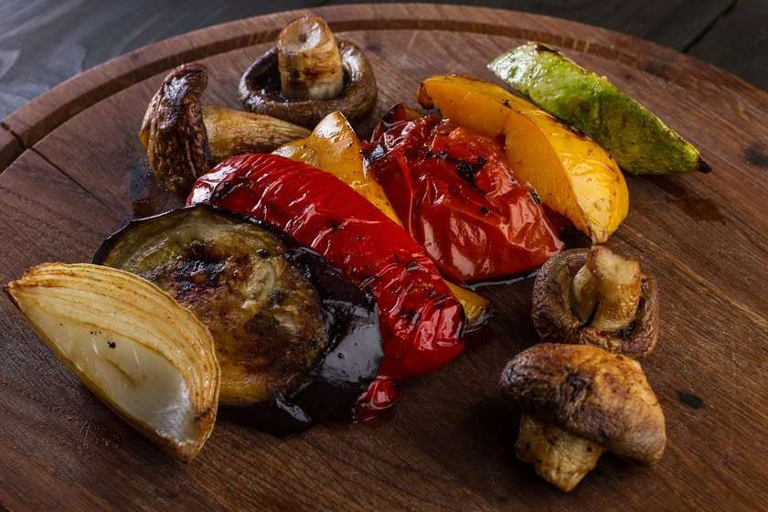 Grilled vegetables