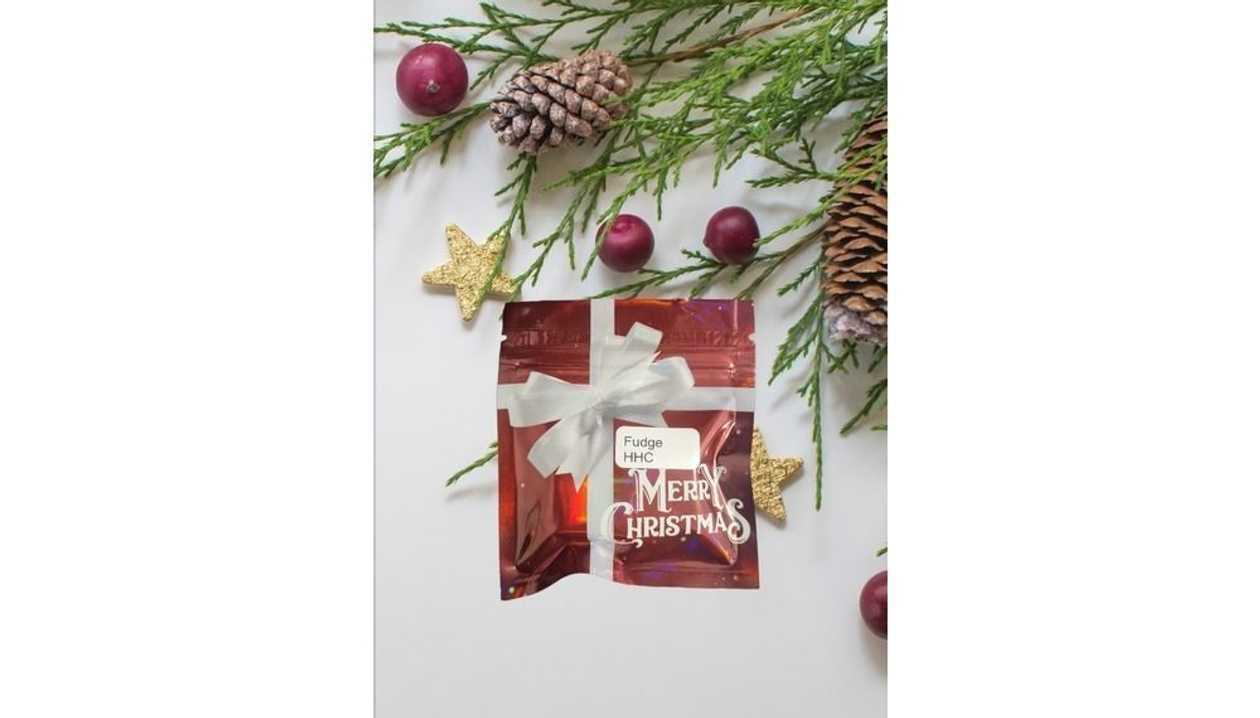 Christmas Edition packaging The High Company - Fudge 100mg