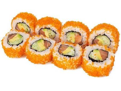 California with salmon