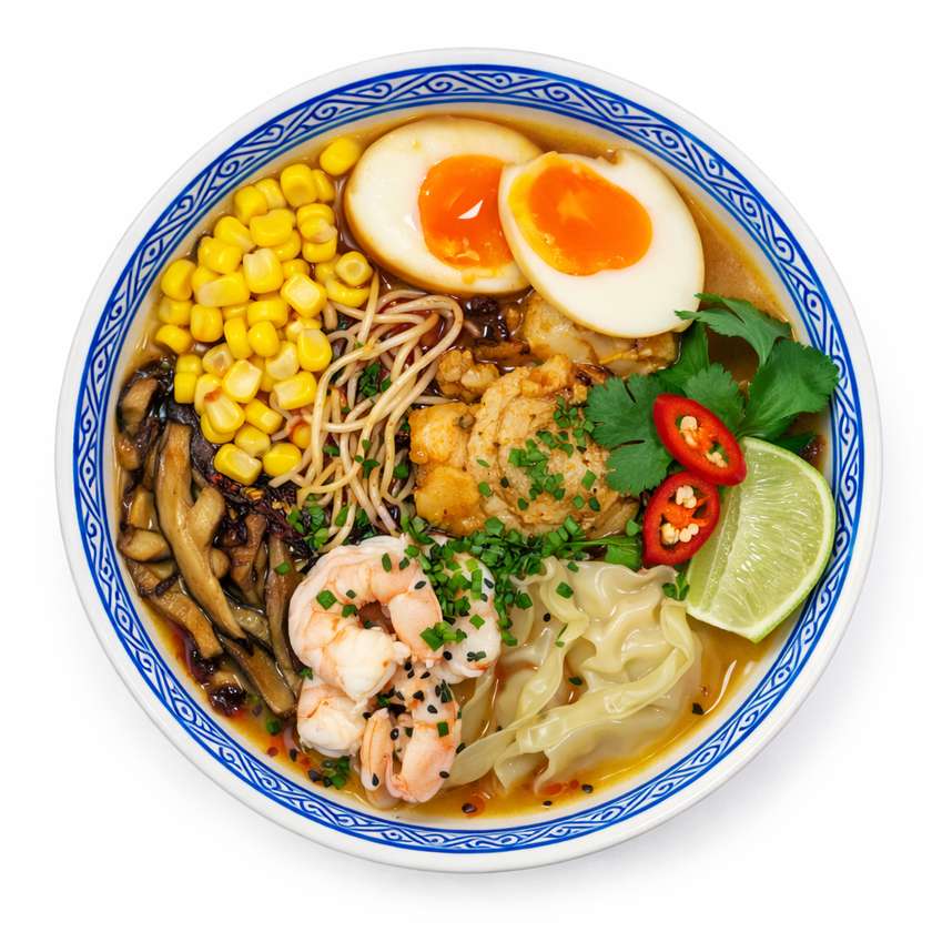 Shrimp & Gyoza Ramen