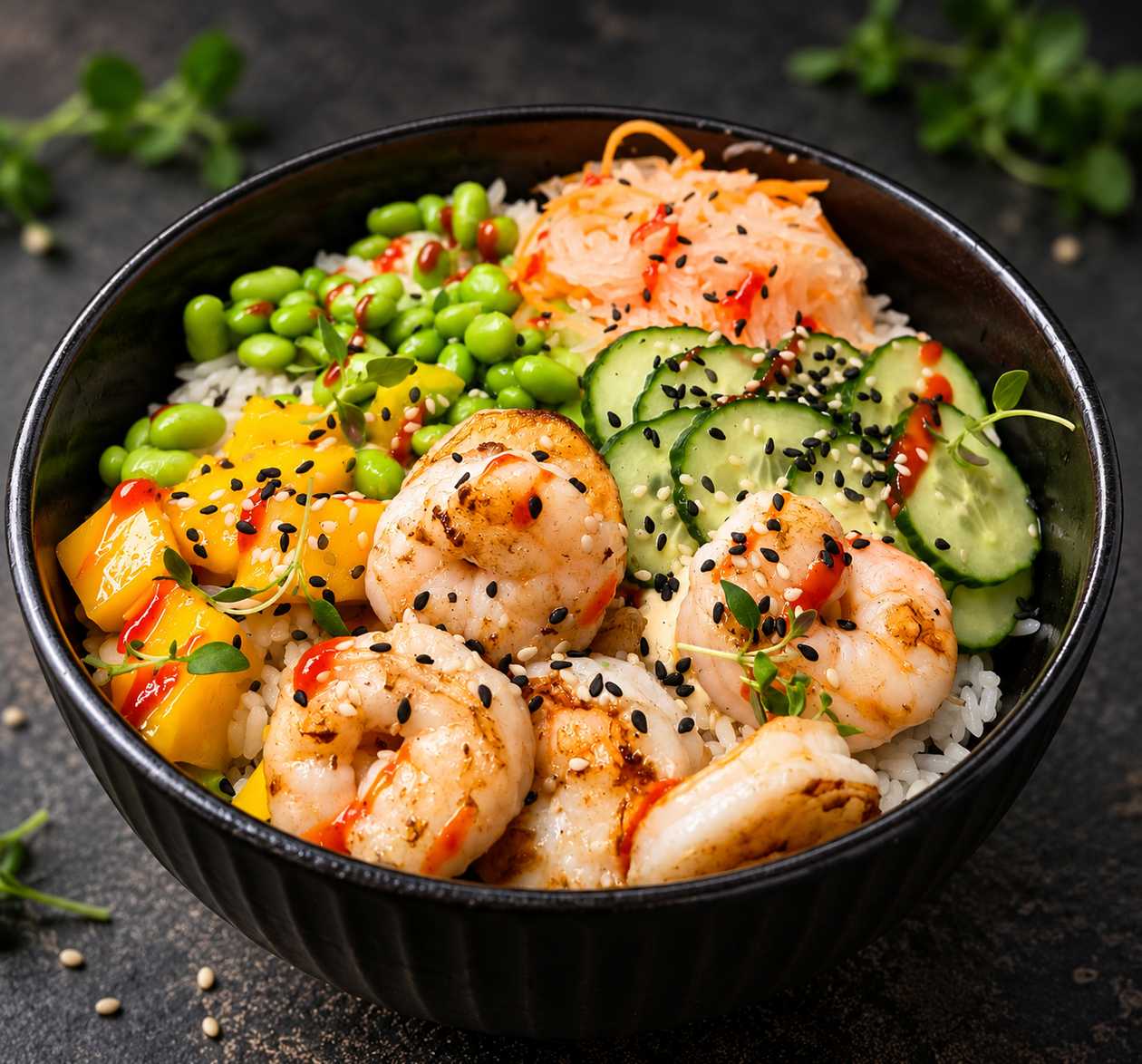 Poke-kauss krevettidega