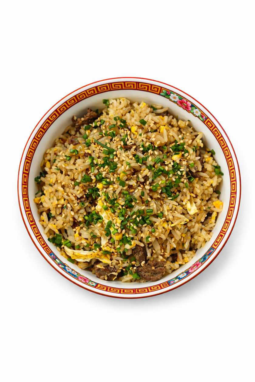 Beef Fried Rice with Egg (Wok)