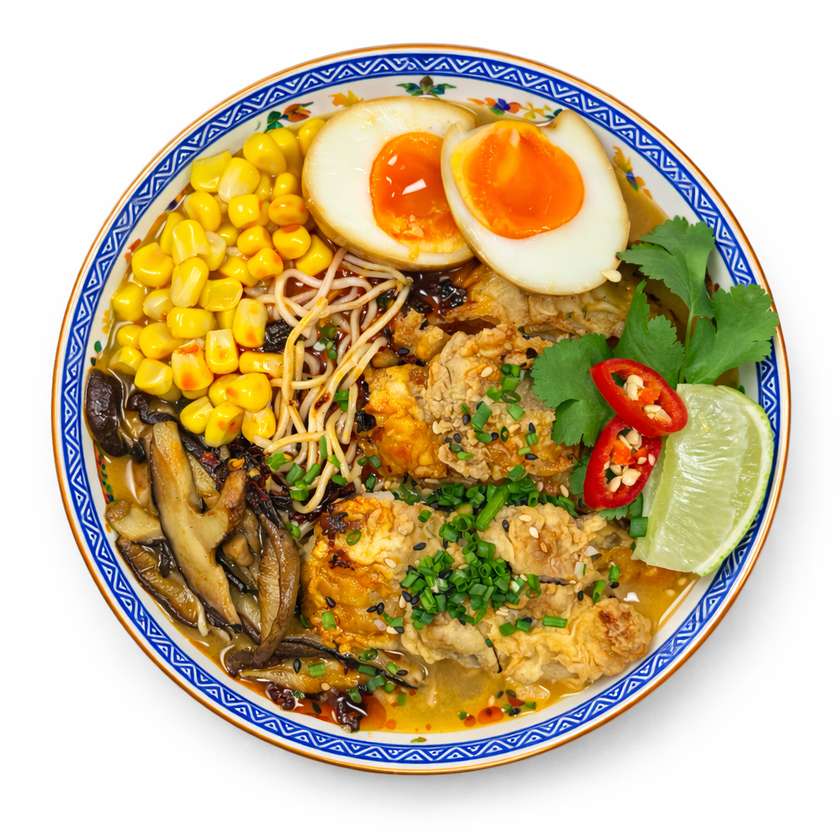 Spicy Chicken Ramen Soup (Noodles)