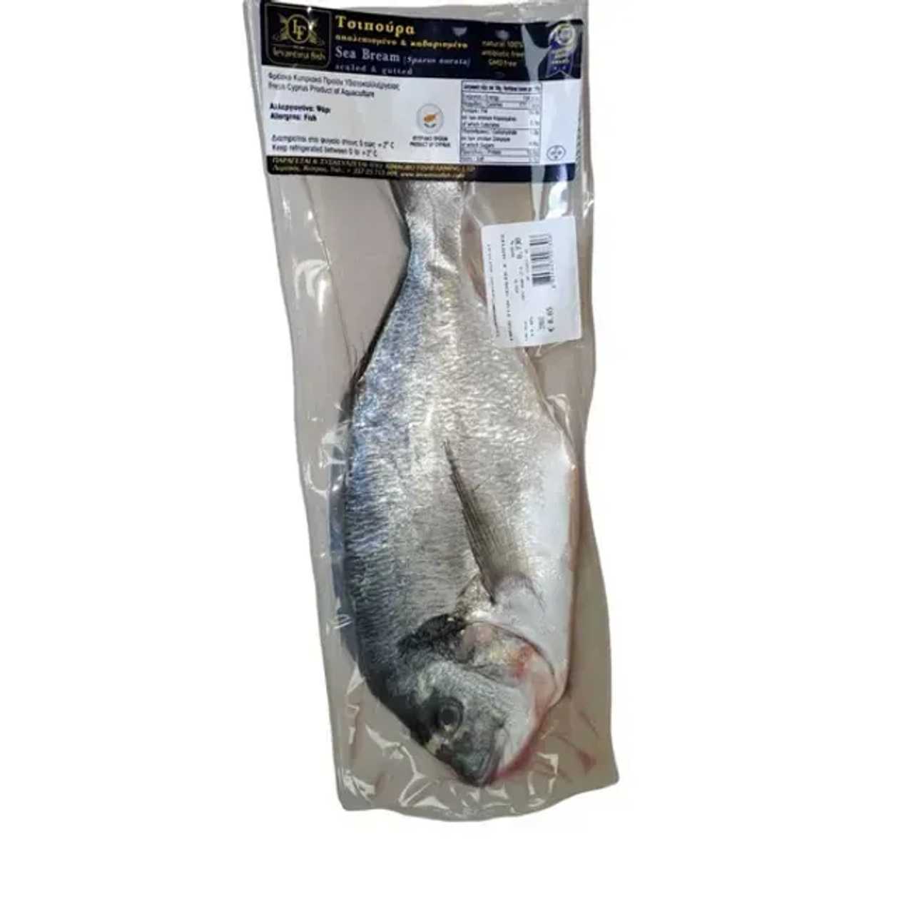 Levantina Sea Bream Whole Packed Kg 0.9 KG