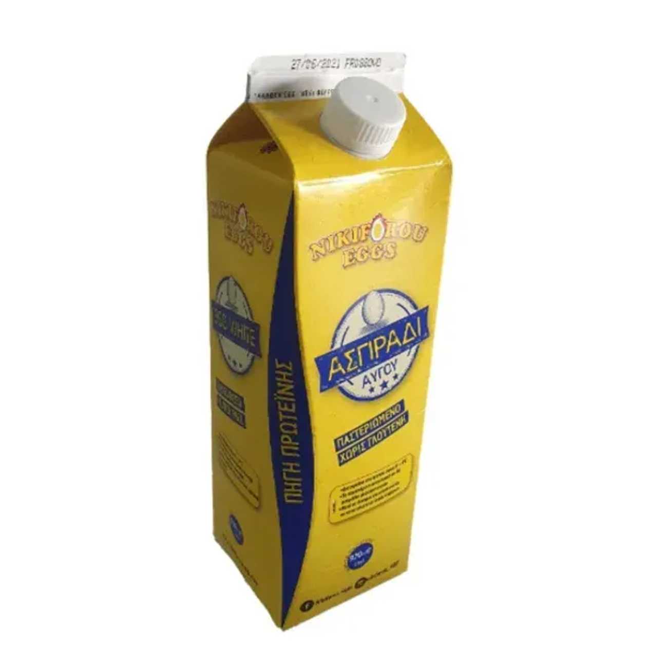Nikiforou Egg White Liquid Pasteurized 1kg