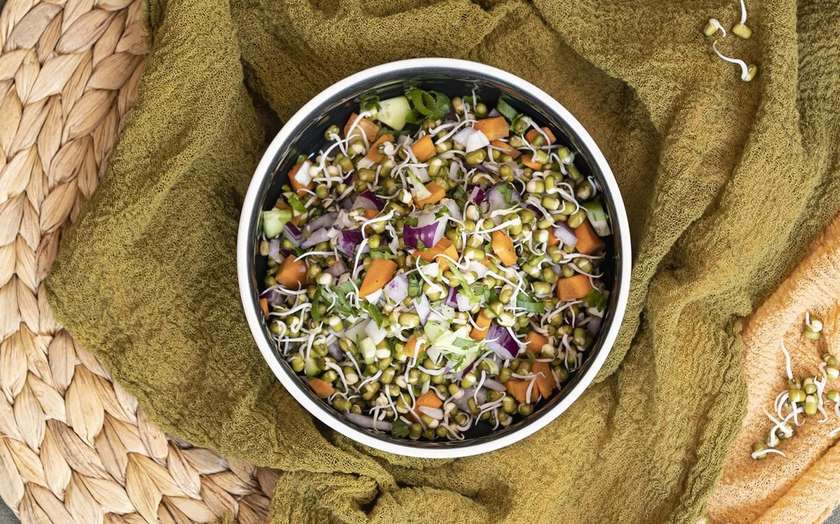 Salată sprouted mung
