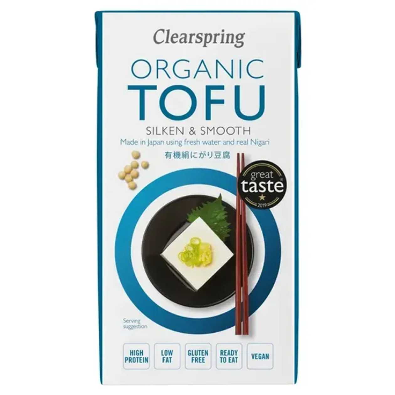 Clearspring Organic Tofu Soya Bean Curd 300g