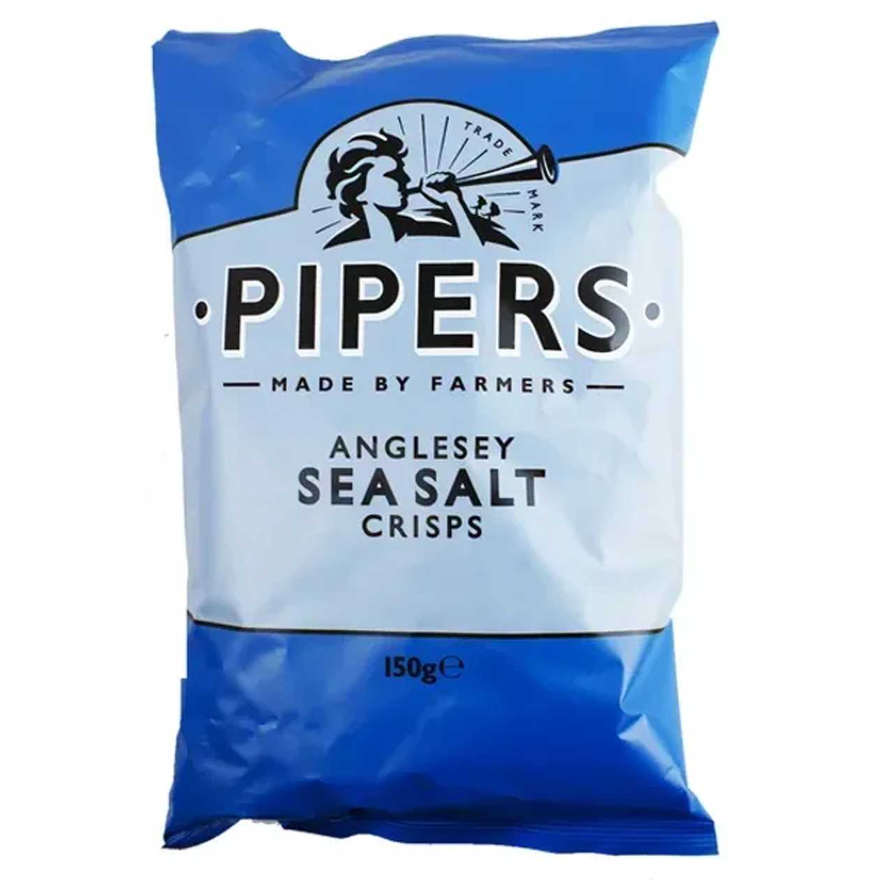 Pipers Crisps Sea Salt 150g