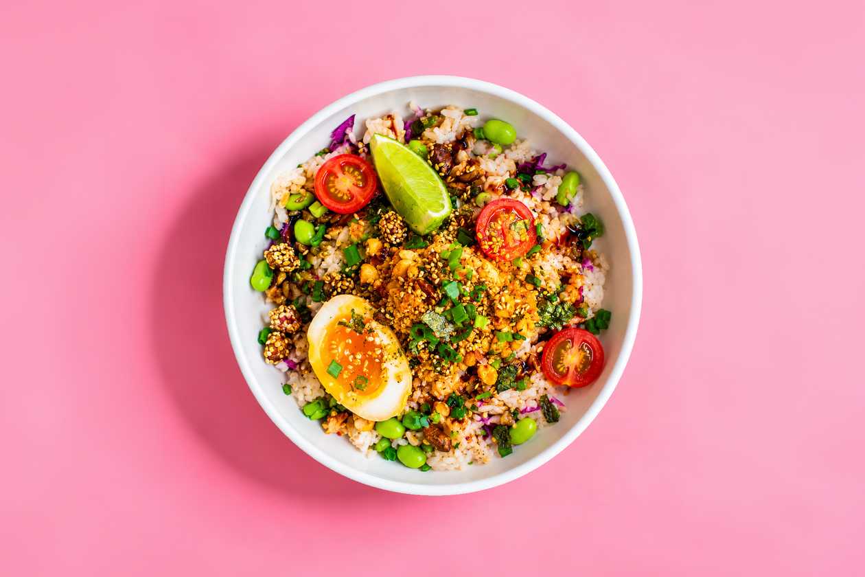 Teriyaki kauss korea tempeh'ga