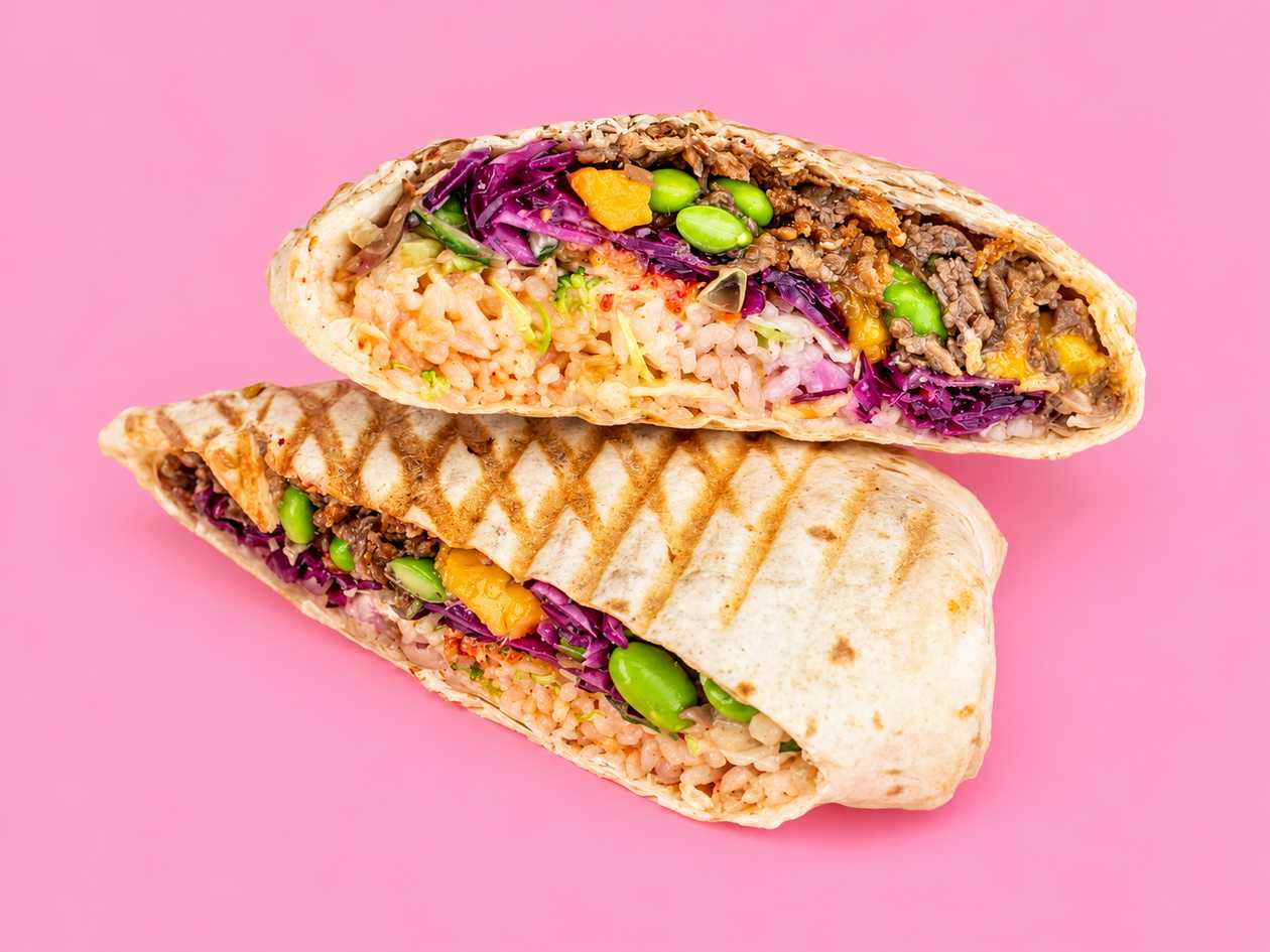 BBQ veiseliha wrap