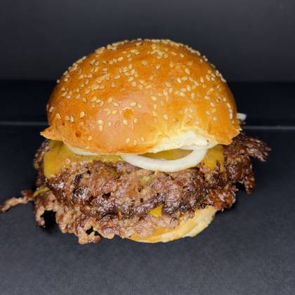 Smash Cheeseburger Dublu Happy
